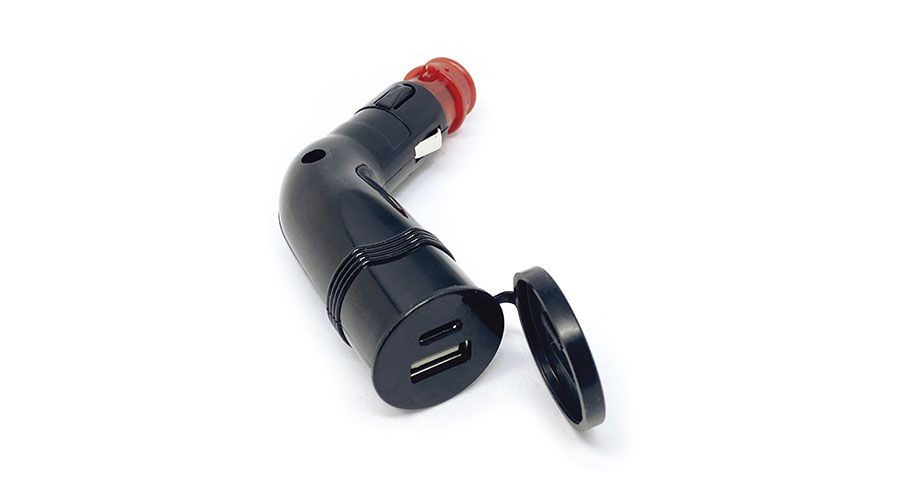 BMW R 1250 RT USB-Winkel-Adapter für Motorradsteckdose