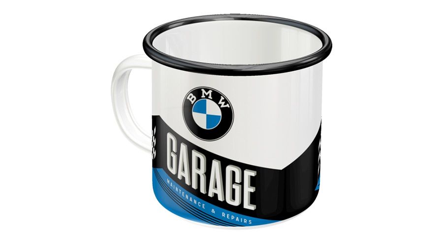 BMW R 1250 RS Emaille-Becher BMW - Garage