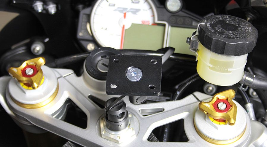 BMW S1000RR (2019- ) GPS Halterung mit Platte