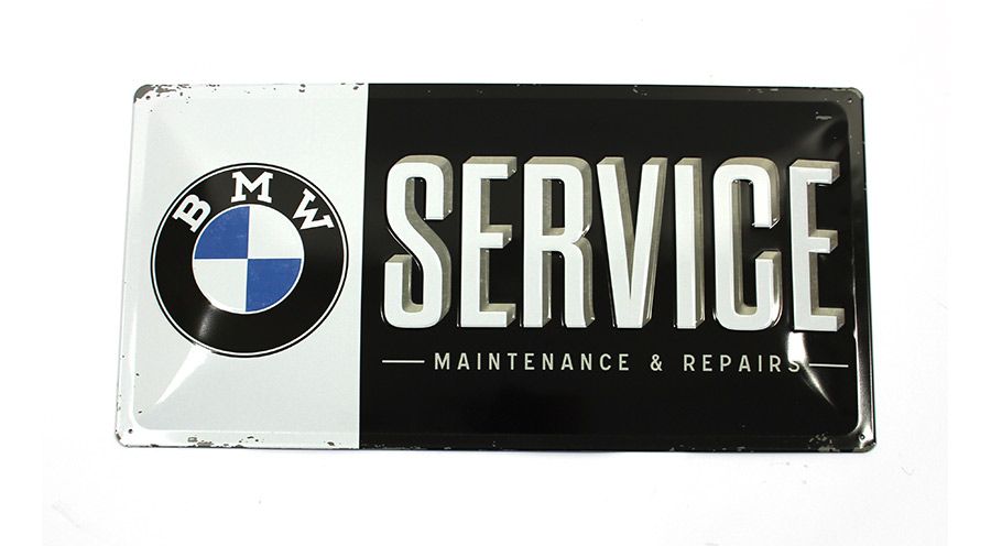 BMW F800R Blechschild BMW - Service